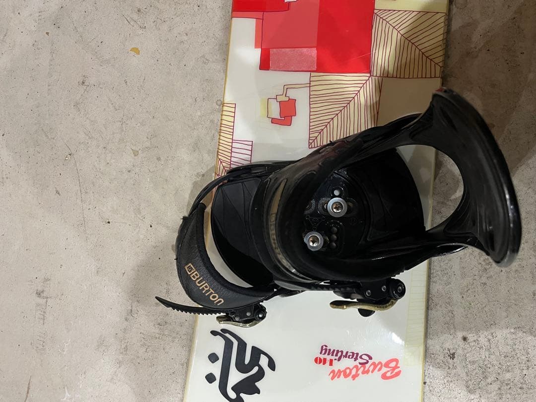 BURTON sterling 140㎝　ビンディングセット　即日発送可能