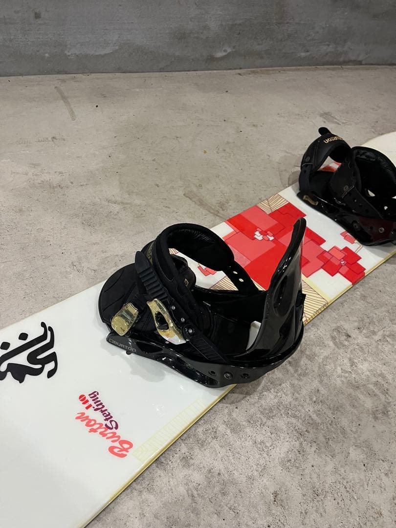 BURTON sterling 140㎝　ビンディングセット　即日発送可能