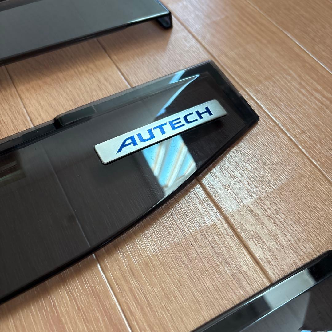 セレナ C27 純正 AUTECHオーテック専用 バイザー エンブレム付