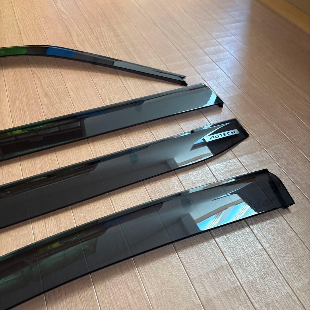 セレナ C27 純正 AUTECHオーテック専用 バイザー エンブレム付