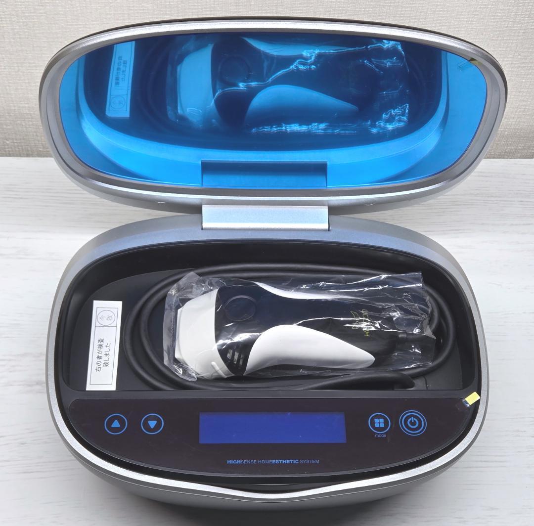 【未使用品/付属品完備】脱毛器 ケノン Ke-non 8.5 マットブラック