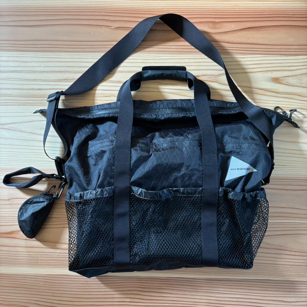 and Wander 2WAY トート ショルダーバッグ 45L