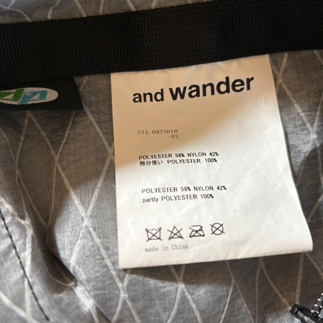 and Wander 2WAY トート ショルダーバッグ 45L
