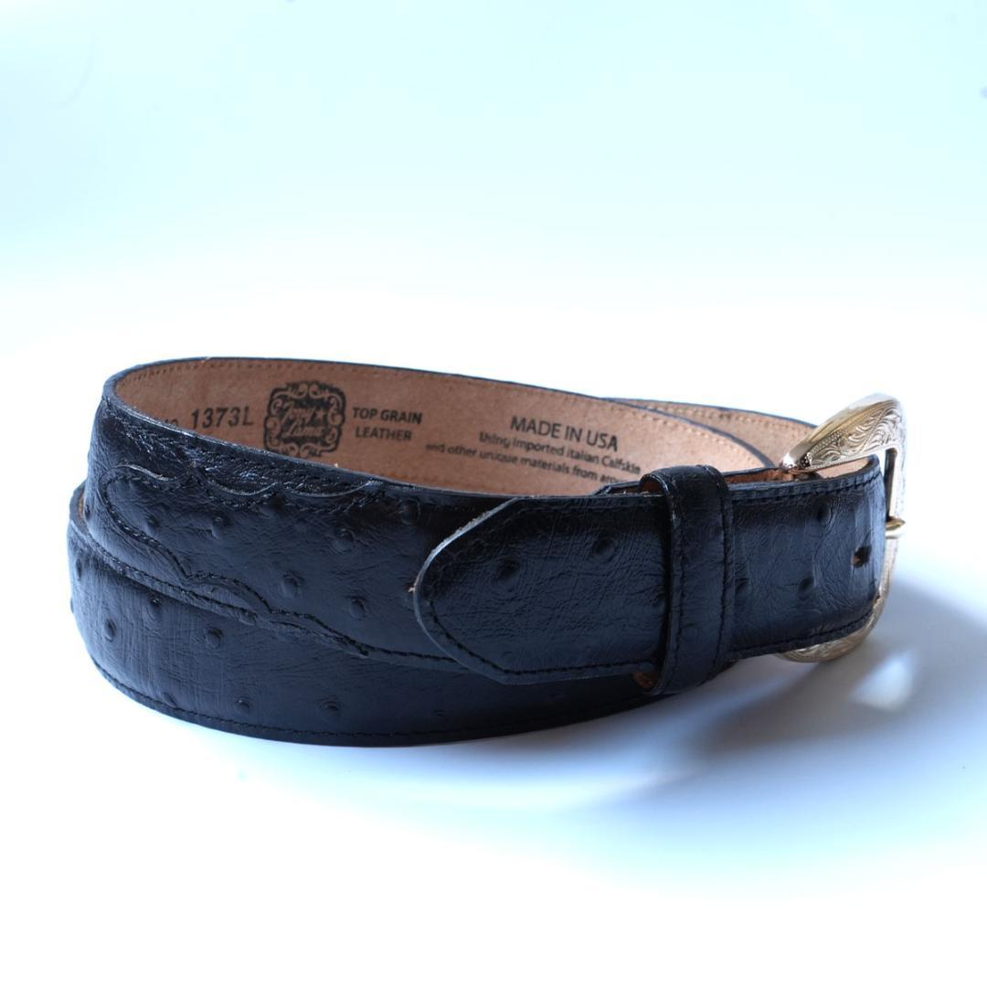 トニーラマ TONY LAMA 1373L ベルト メンズ ブラック エンボス