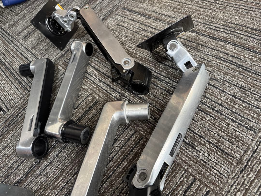 ERGOTRON エルゴトロン LXデュアル モニターアーム 縦/横型 2画面