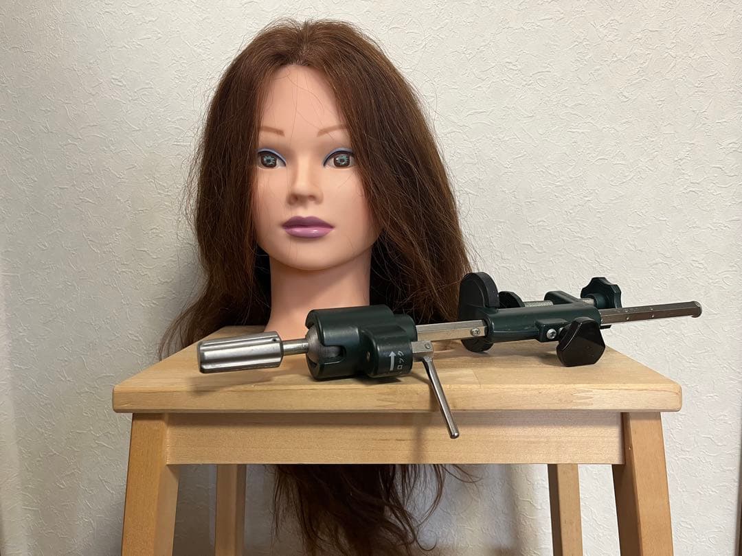 NBAAヘアセットウィッグ＋固定クランプ付