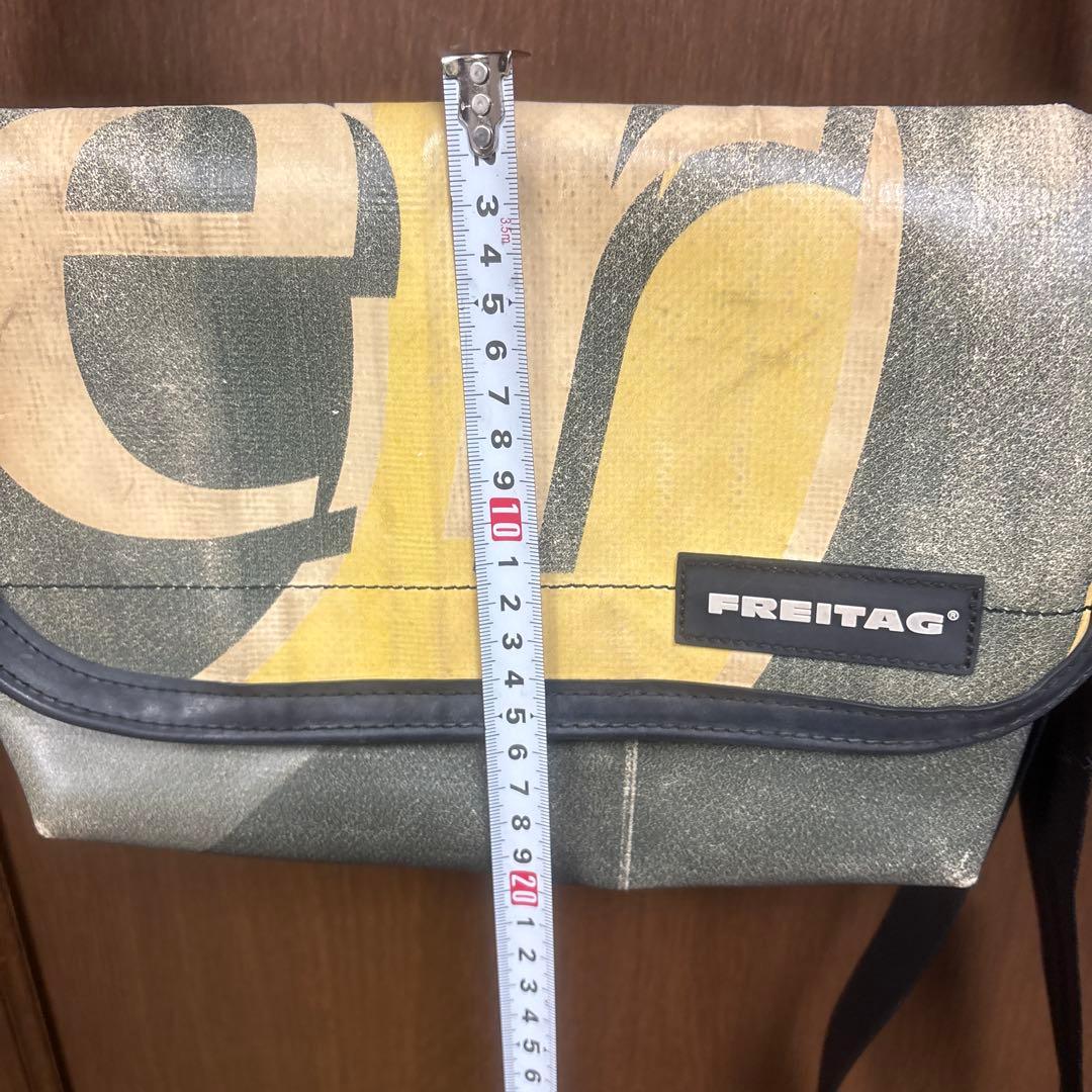 FREITAG メッセンジャーバッグ イエロー/グレー ハワイアンファイブ
