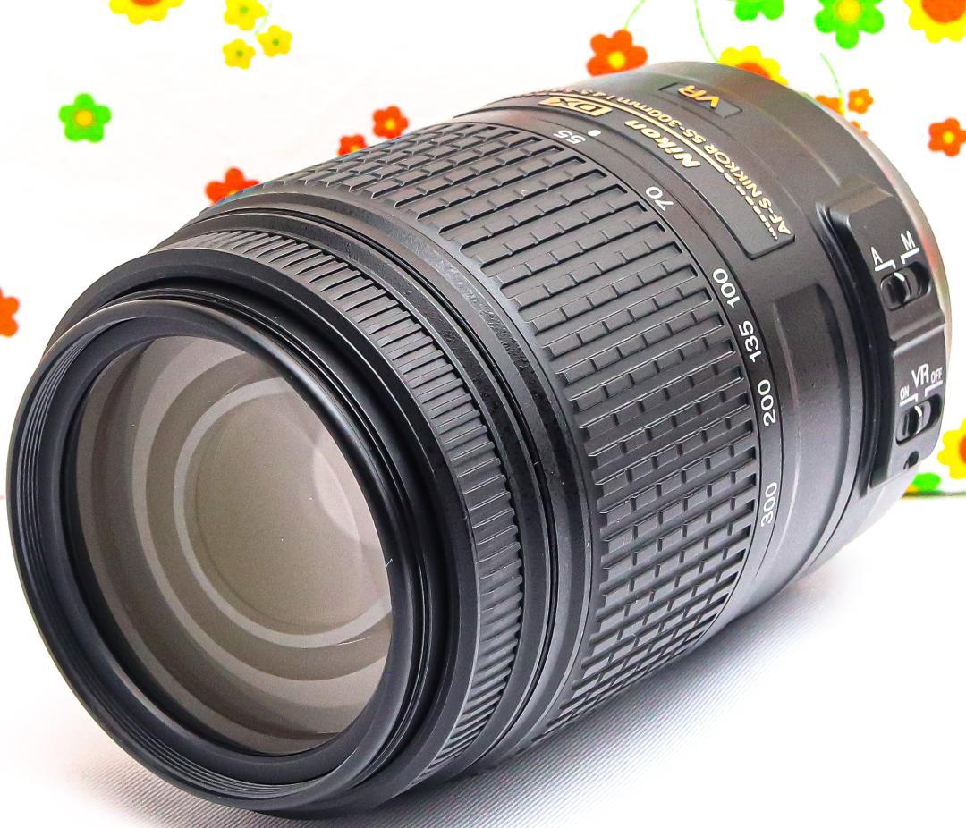 超望遠レンズ！☆Nikon AF-S 55-300mm☆手振れ補正付き