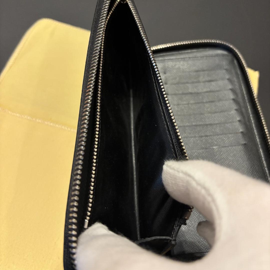 ルイヴィトン（LOUIS VUITTON）、長財布、タイガ、　ジッピー、新品同様