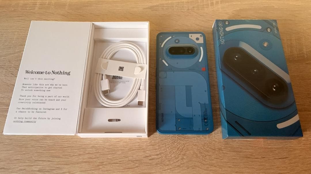 Nothing Phone (3a) ブルー 128GBモデル