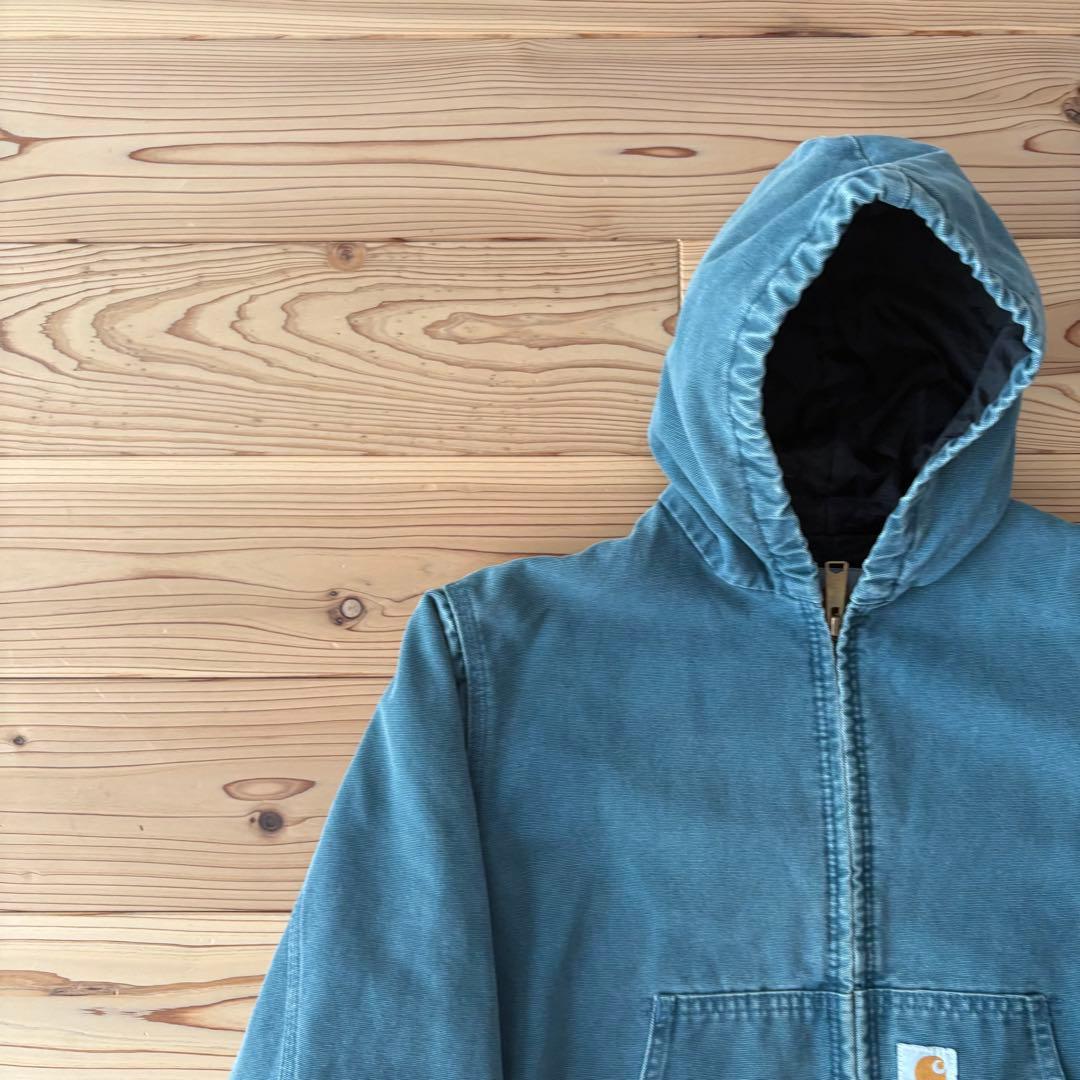 Carhartt アクティブジャケット JQ696 USA製 星タグ L 短丈