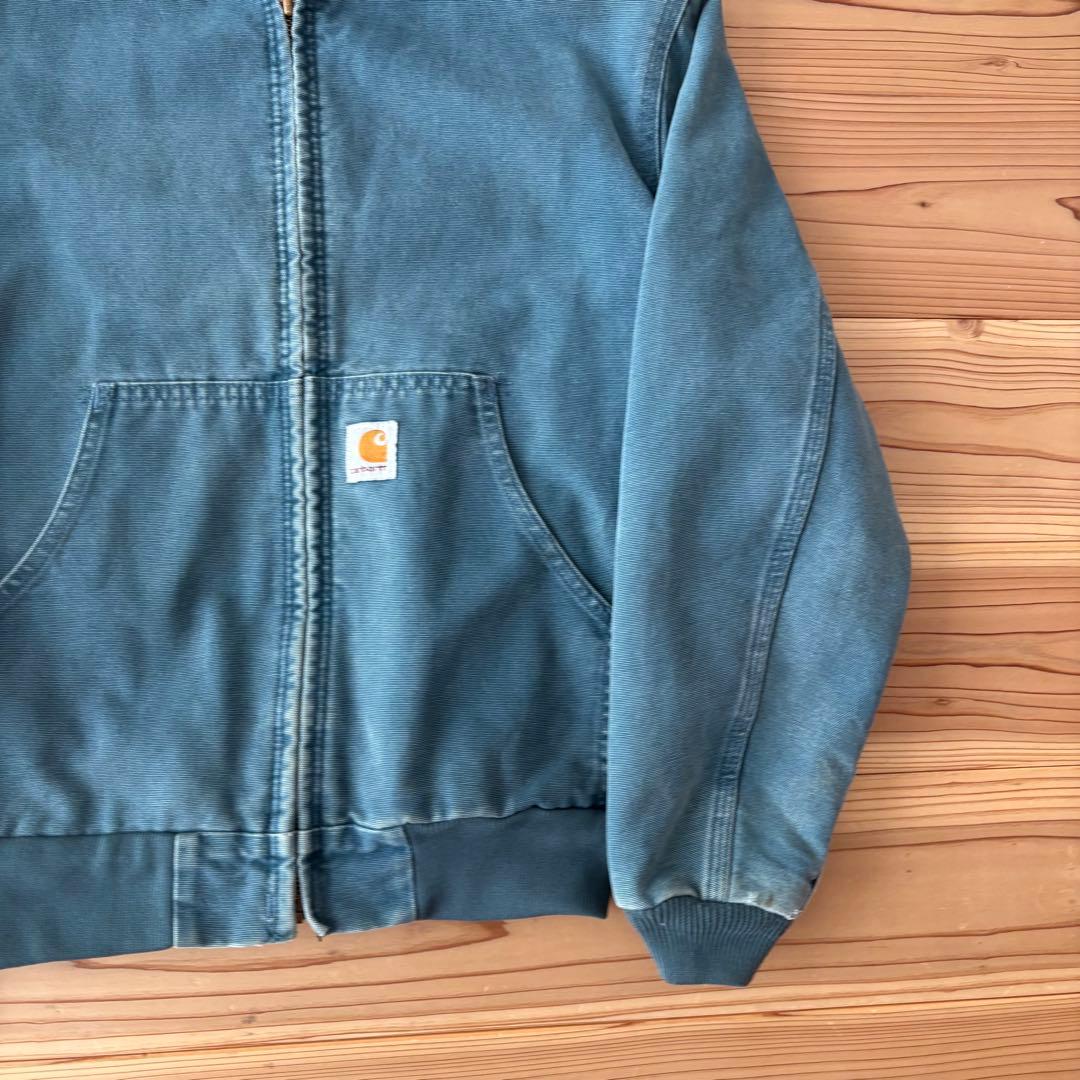 Carhartt アクティブジャケット JQ696 USA製 星タグ L 短丈