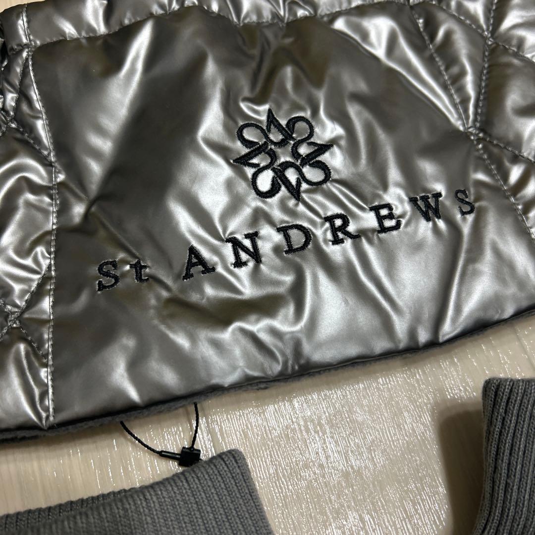 セントアンドリュース　シルバー レッグウォーマー　新品未使用