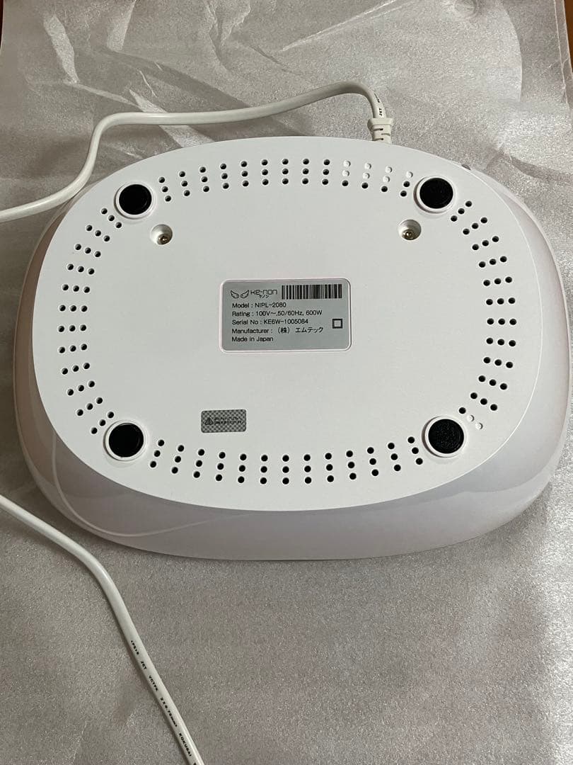 【美品】kenon ver6.0 NIPL2080 ケノン脱毛器 カートリッジ付