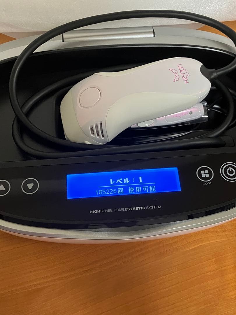 【美品】kenon ver6.0 NIPL2080 ケノン脱毛器 カートリッジ付