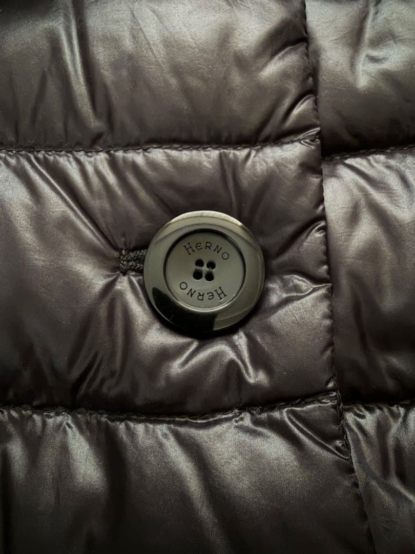 【Rui 】HERNO ダウンコート ブラック 40 ヘルノ
