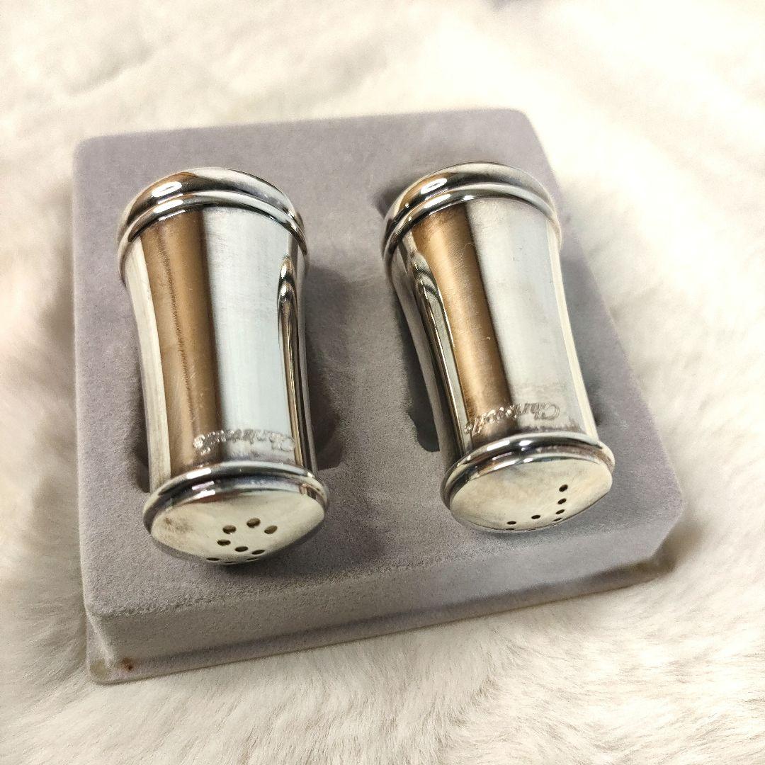 クリストフル　ソルト&ペッパー　調味料入れ 1対