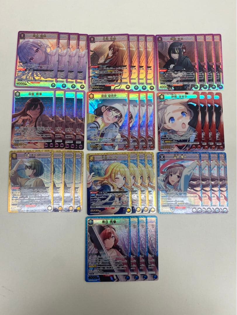 ユニオンアリーナ シャニマス プレシャスブースターパック　SR以下4コン