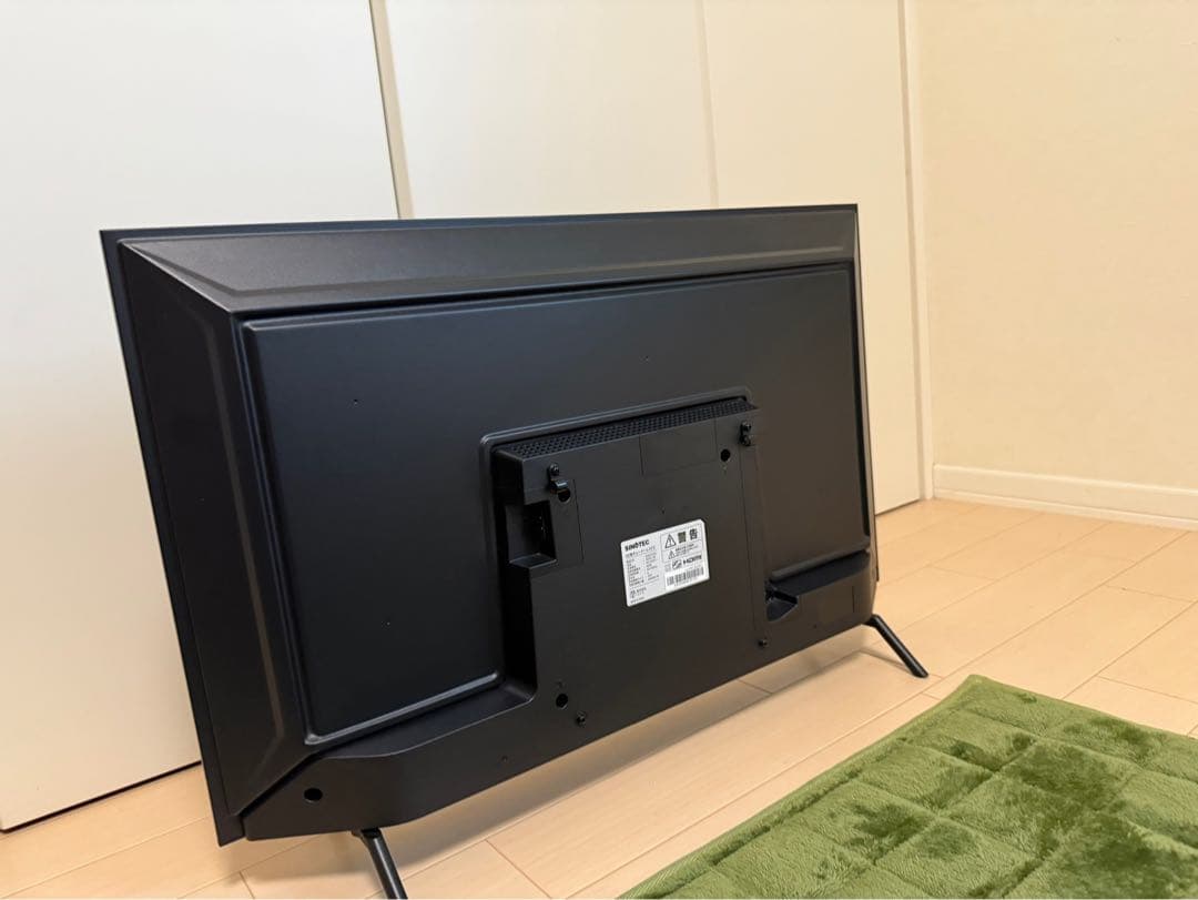 24年製 超美品 チューナーレステレビ 32型