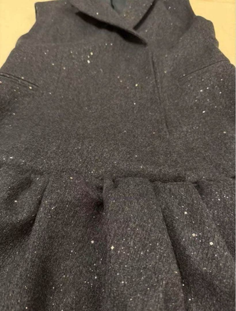 obli ラメジャケットドレス