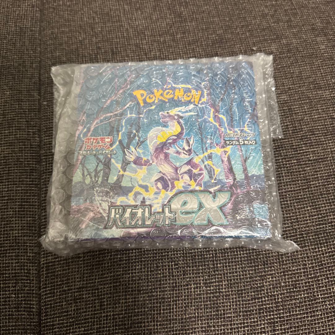 ポケモンカードゲーム バイオレットex シュリンク付き　未開封　超美品