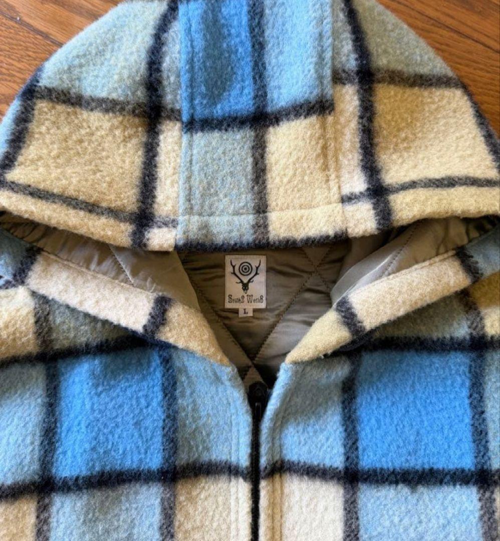 South2 West8 Zipped Work Hoody　ワーク　フーディ