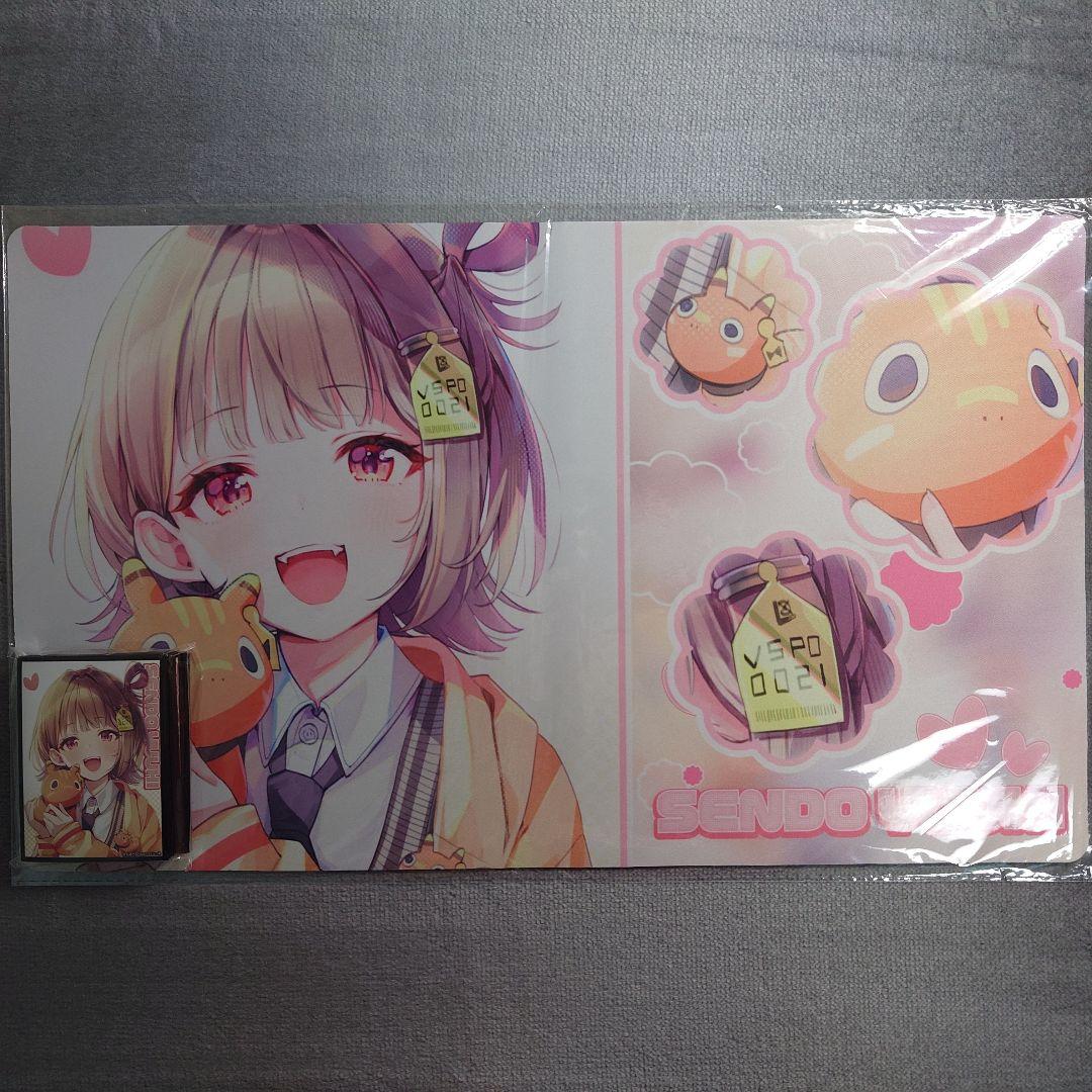 α1 ぶいすぽっ！制服&ゆうべこ 千燈ゆうひ スリーブ&プレイマット