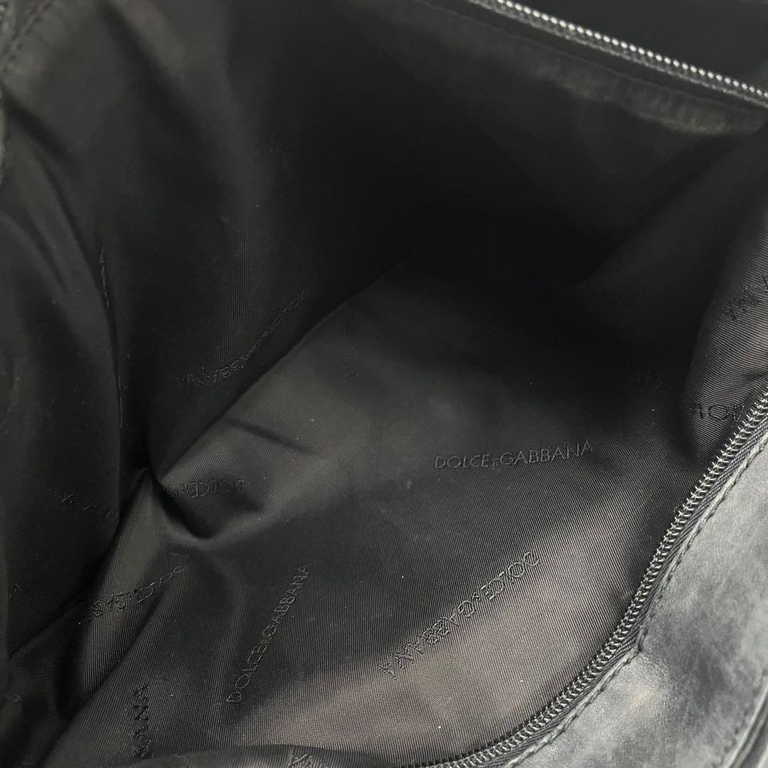 ドルチェ&ガッバーナ　D&G　ショルダーバッグ　メッセンジャーバッグ　ブラック
