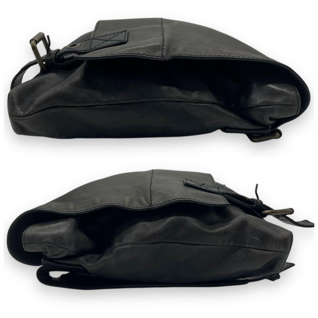 ドルチェ&ガッバーナ　D&G　ショルダーバッグ　メッセンジャーバッグ　ブラック