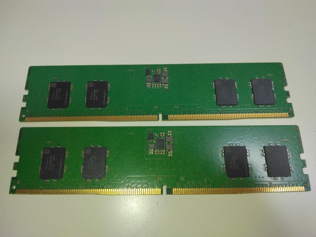 DDR5メモリ PC5-4800 B 16GB (8GB×2)