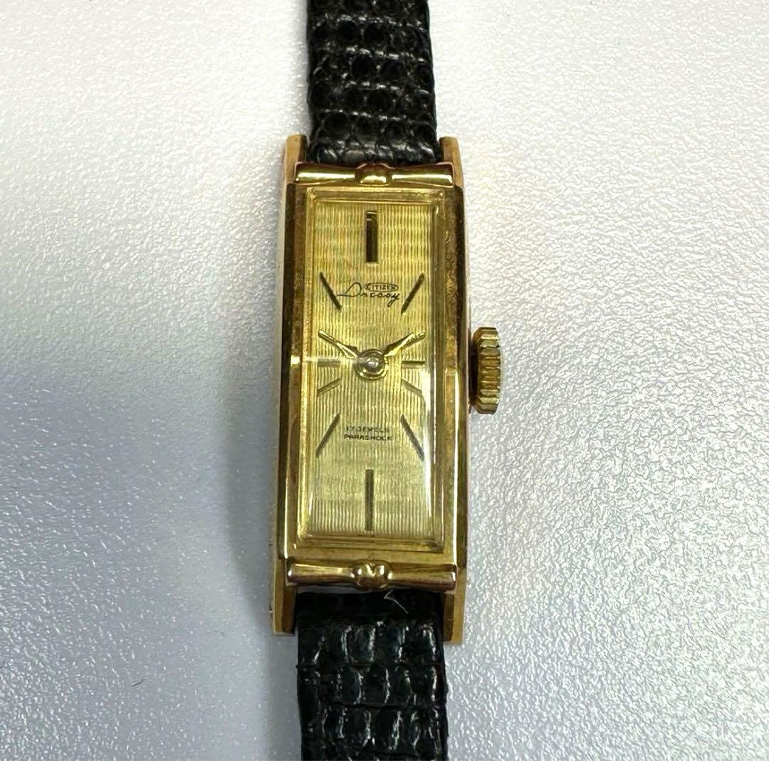 ★OH済 希少 未使用 60s CITIZEN ドレッシー 手巻 日本製 腕時計