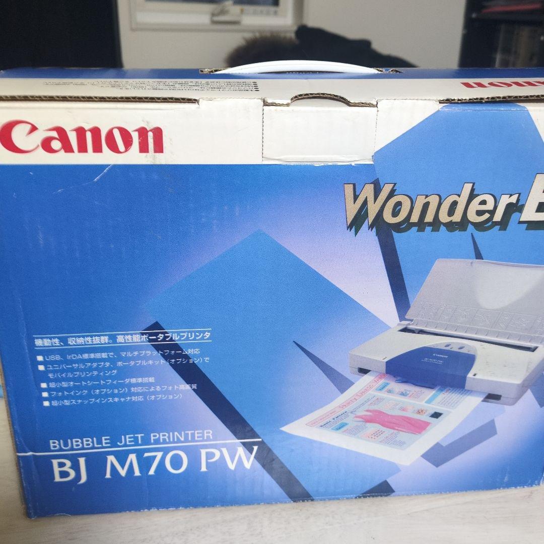 Canon Wonder BJ BJ M70 PW インクジェットプリンター