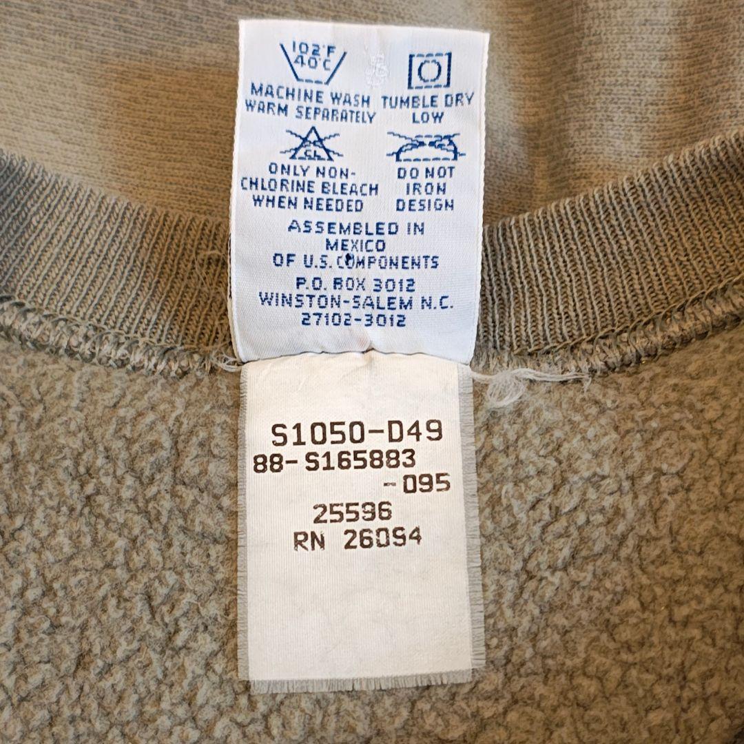 セ*ン様 90s Champion リバースウィーブ L 刺繍タグ ピスタチオ