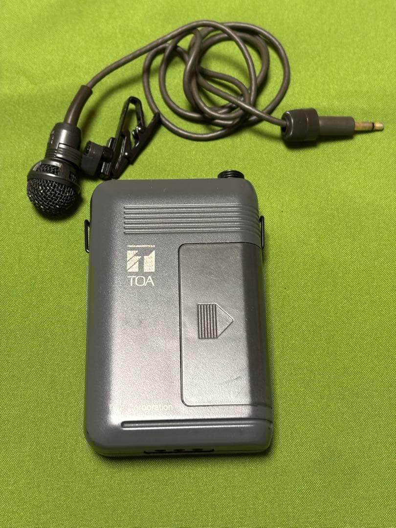 ③TOA ワイヤレスマイク　WM-1310　中古品　タイピン型　0774