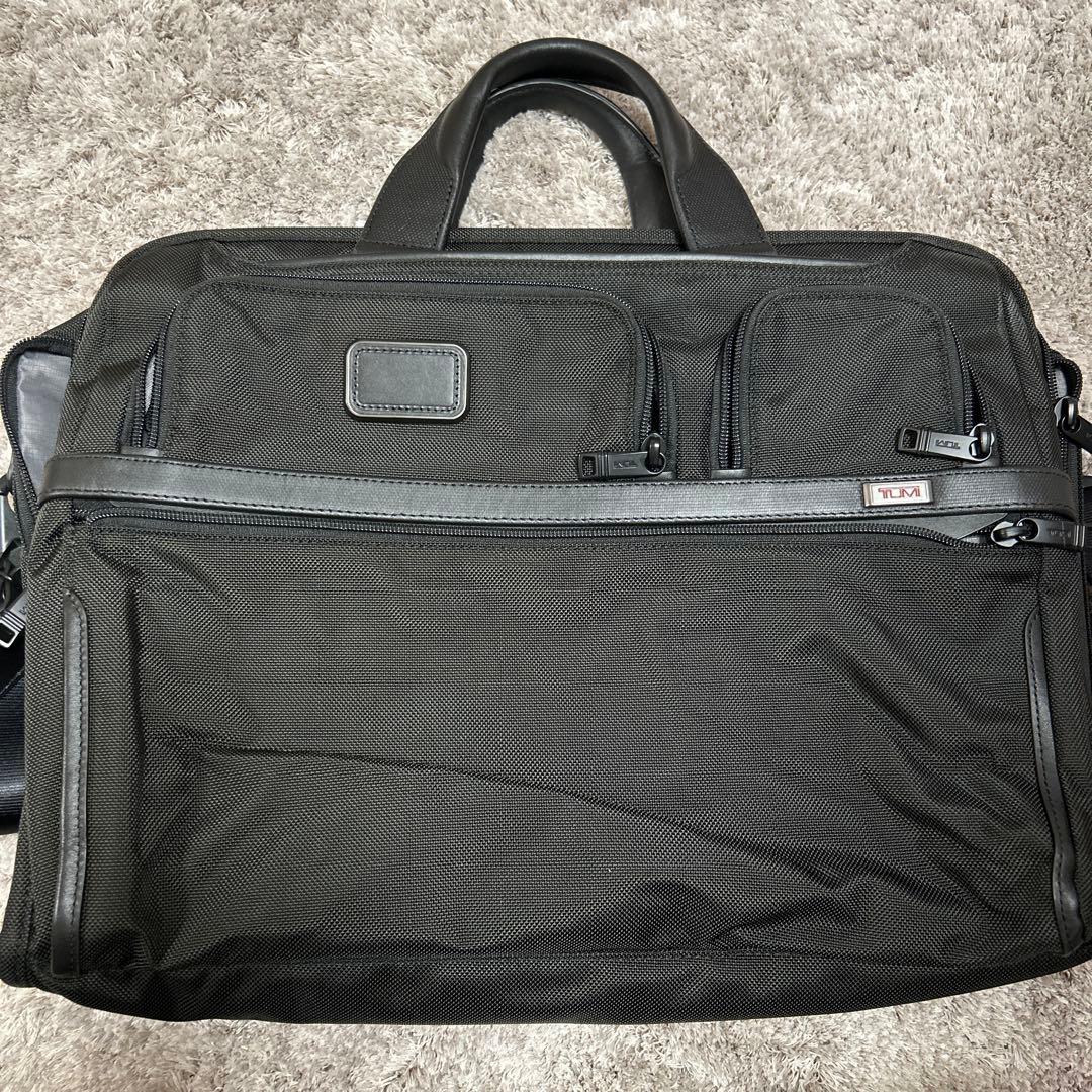 TUMI ブラック ビジネスバッグ 117302 Sale本物