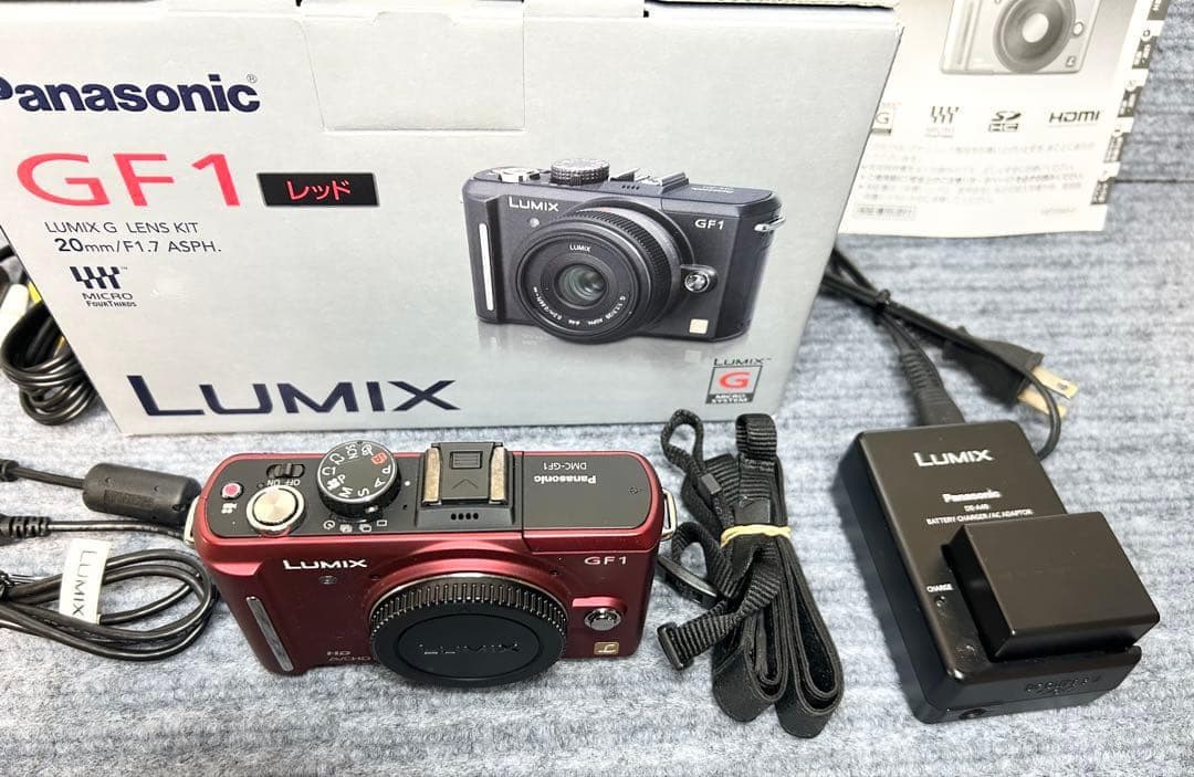 パナソニック デジタルガメラ GF1 レッド DMC-GF1C