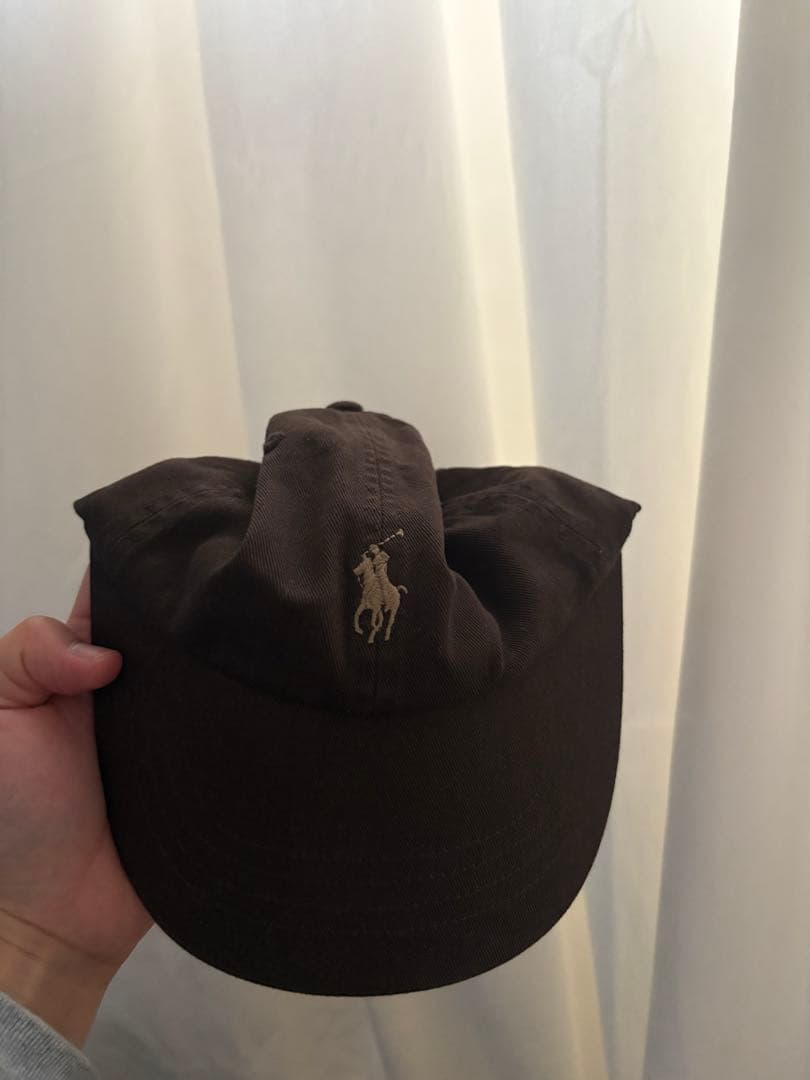 POLO RALPH LAUREN ブラウンキャップ