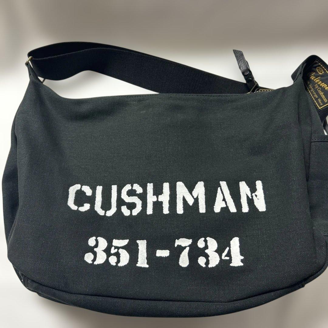 新品未使用 クッシュマン ベビーオックスフォードキャンバス メッセンジャーバッグ