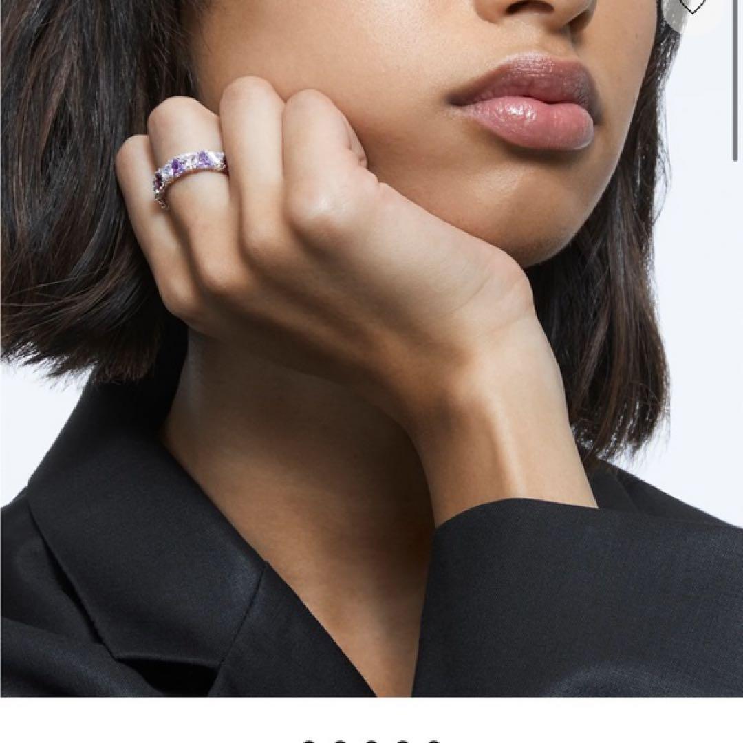 スワロフスキー ミレニア　ortyx cocktail リング　55