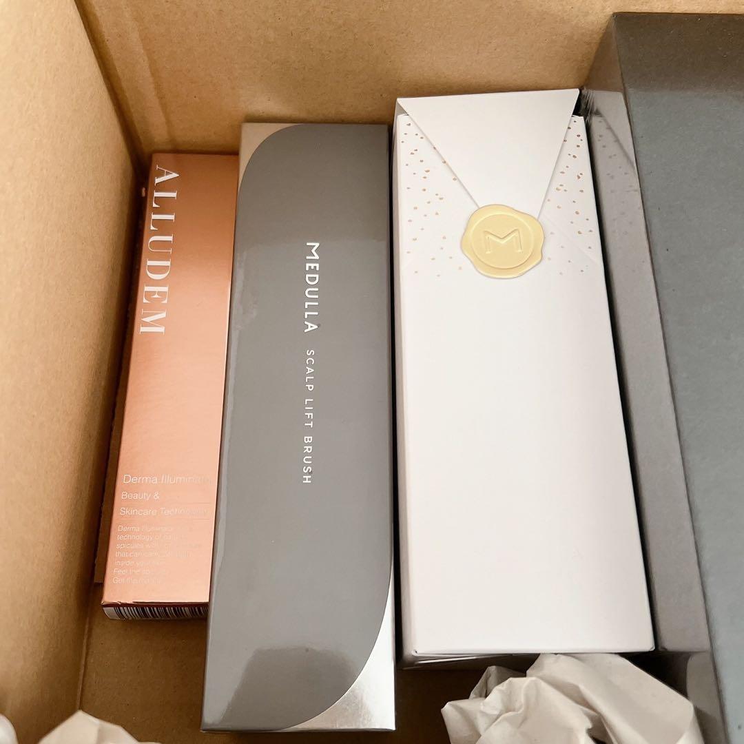 MEDULLA クリスマス限定特別セット　ソニックシャインプロ　超音波アイロン