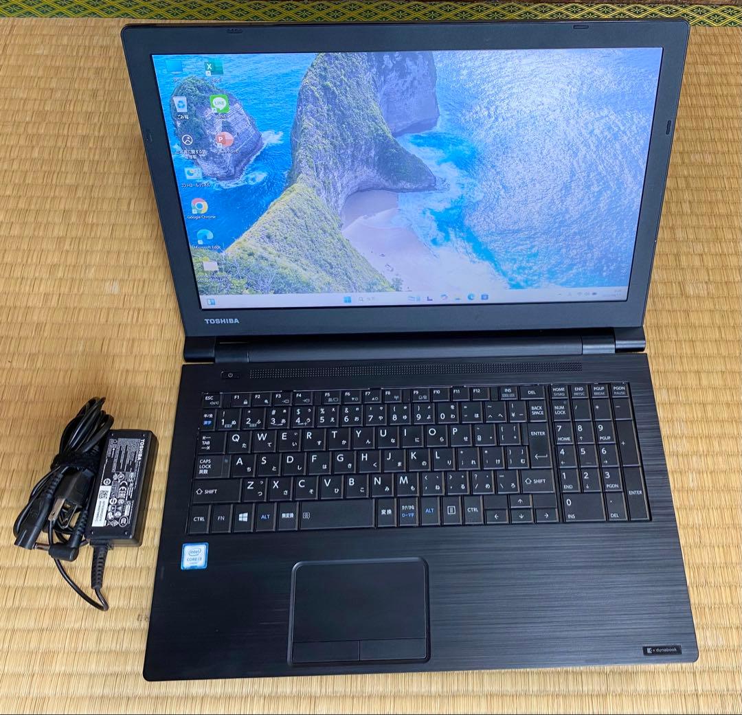 東芝 i3 第6世代 8GB SSD250GB Win11 Ofice2021
