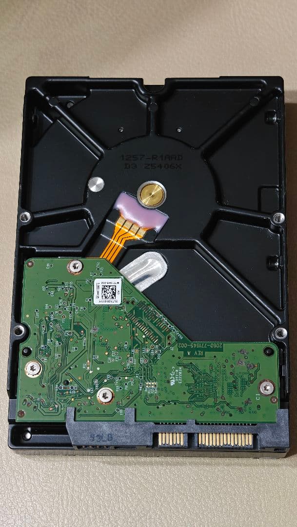 ★中古品★WD Green 3TB WD30EZRX 健康状態：注意