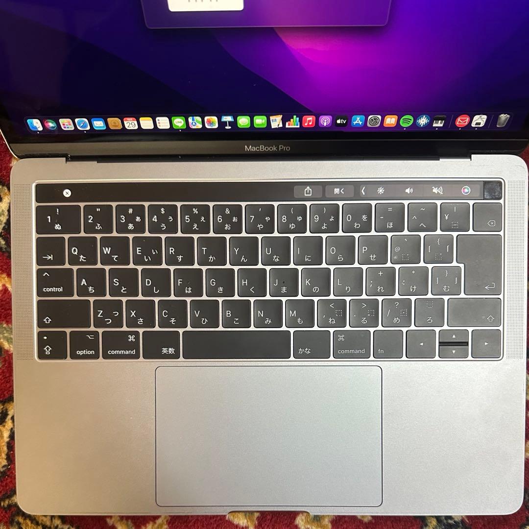 MacBook Pro 13インチ 2017 タッチバー 日本語配列 元箱あり