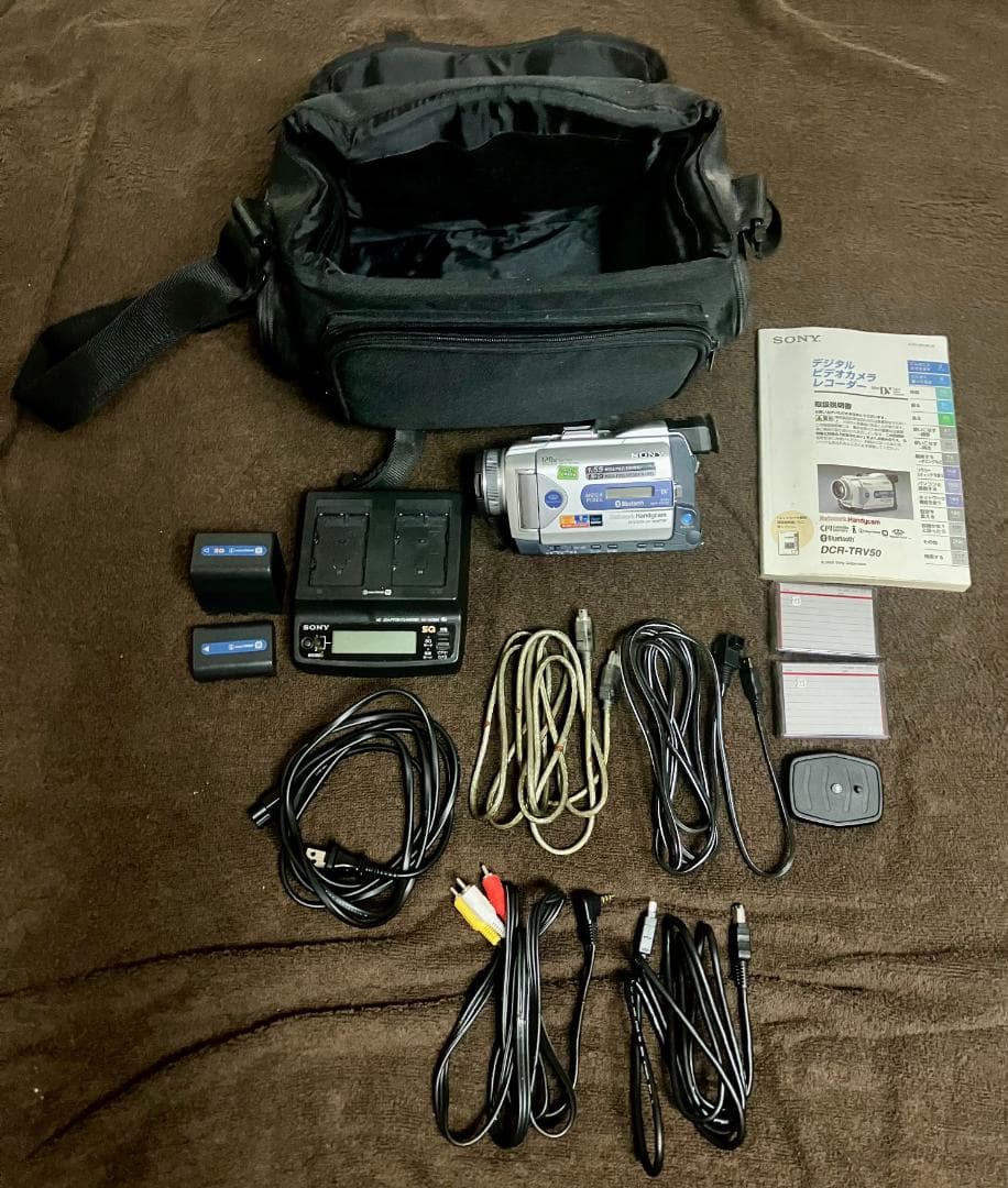 SONY ソニー MiniDV Handycamハンディカム DCR-TRV50