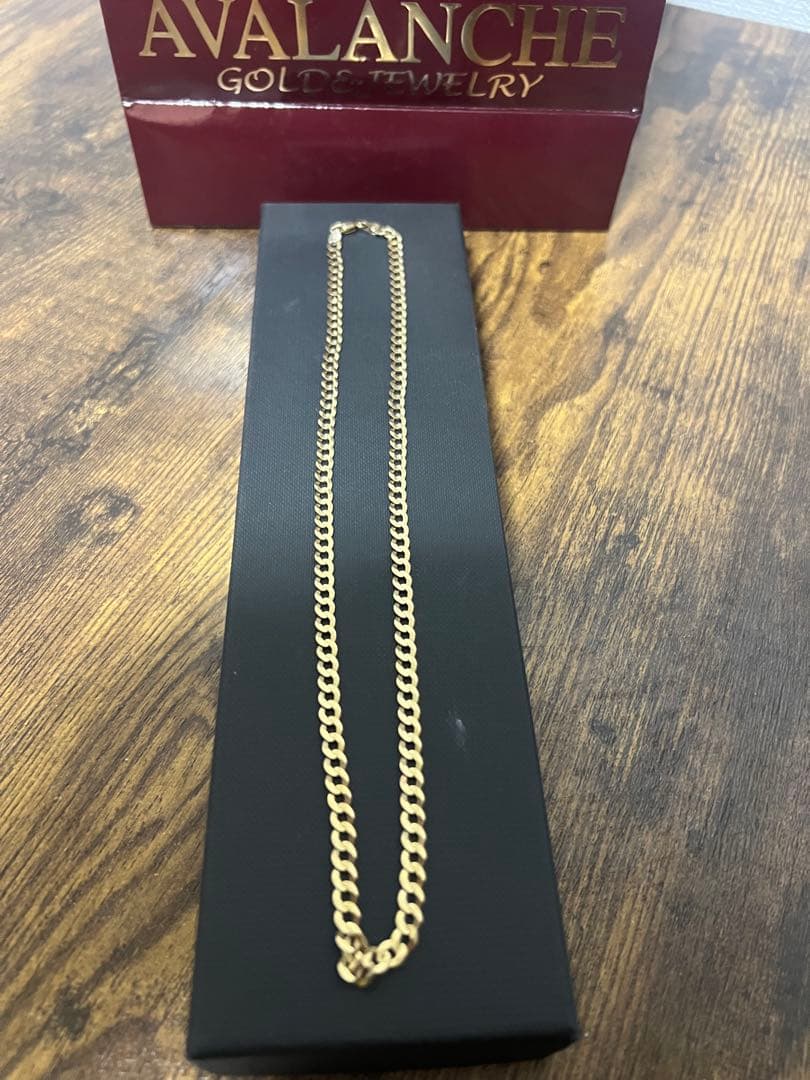 アヴァランチ　キューバンネックレスk10