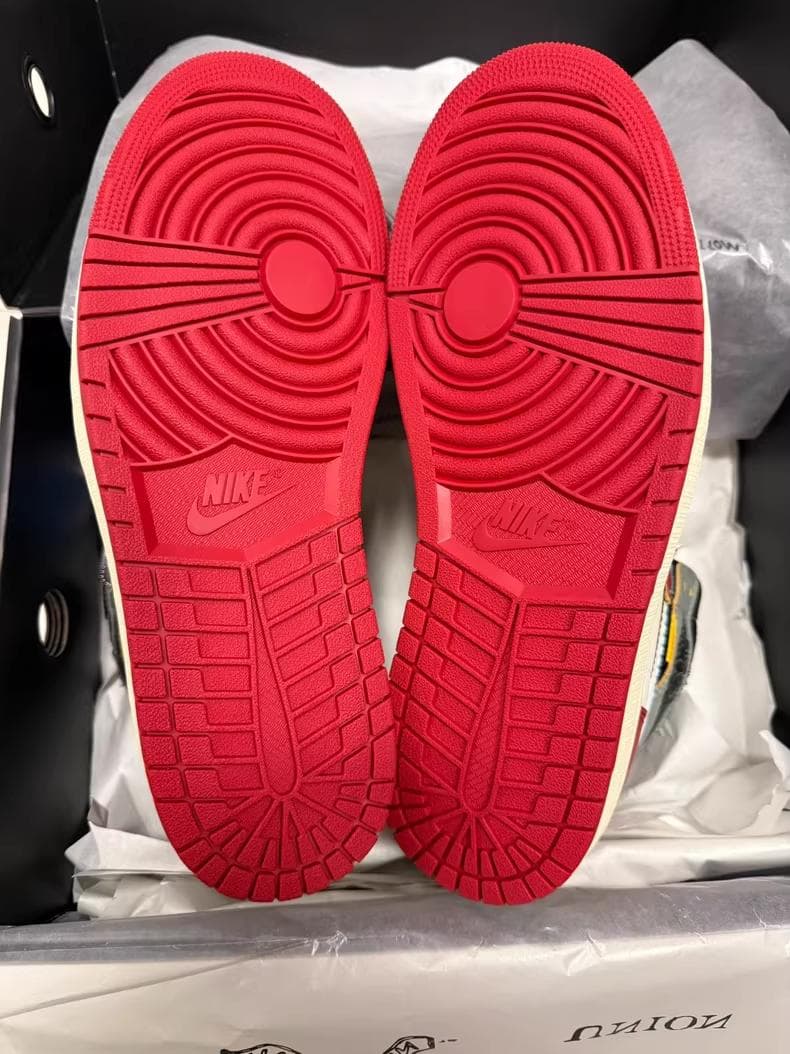 ユニオン × ナイキ エアジョーダン1 レトロ ハイ シカゴ シャドウ