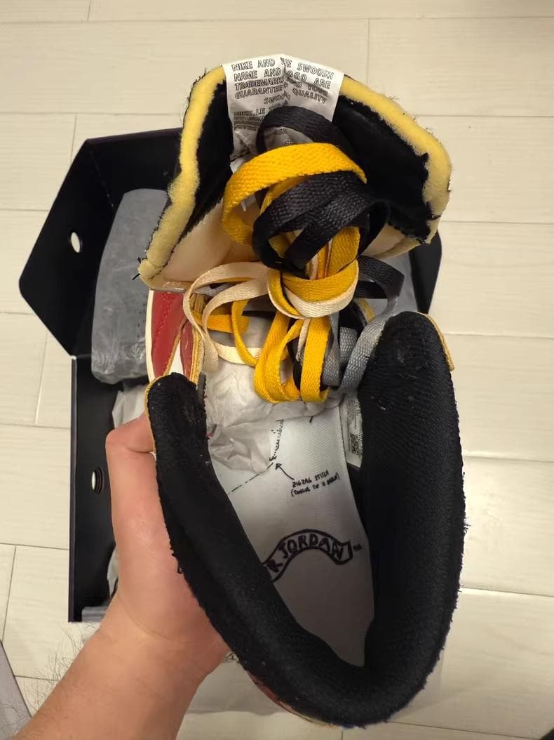 ユニオン × ナイキ エアジョーダン1 レトロ ハイ シカゴ シャドウ