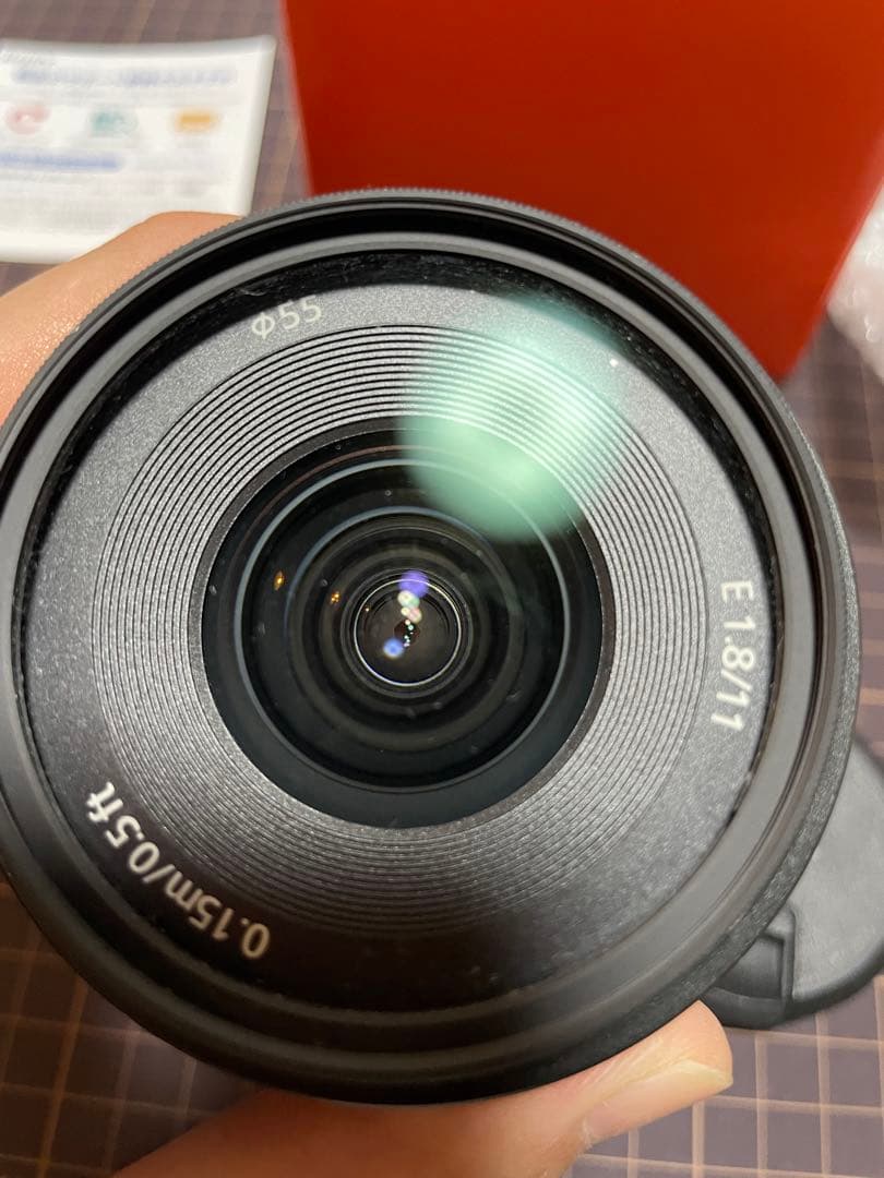 【美品】SONY E 11mm F1.8 レンズ SEL11F18付属品完備