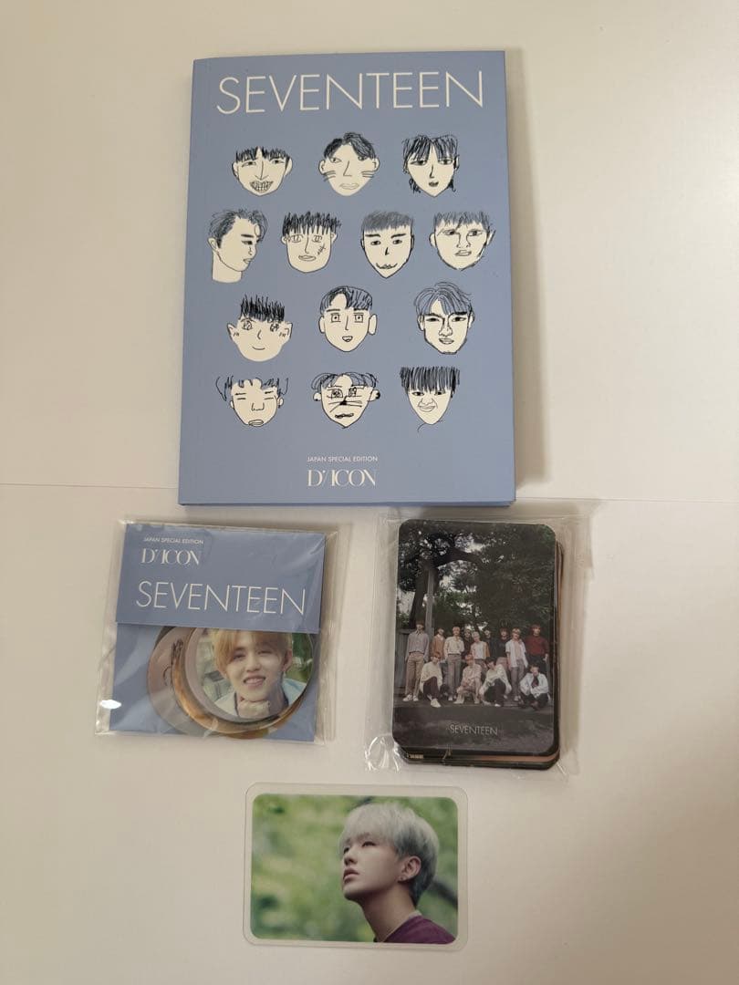 トレカ13枚 dicon IDEALCUT SEVENTEEN セブチ ステッカ