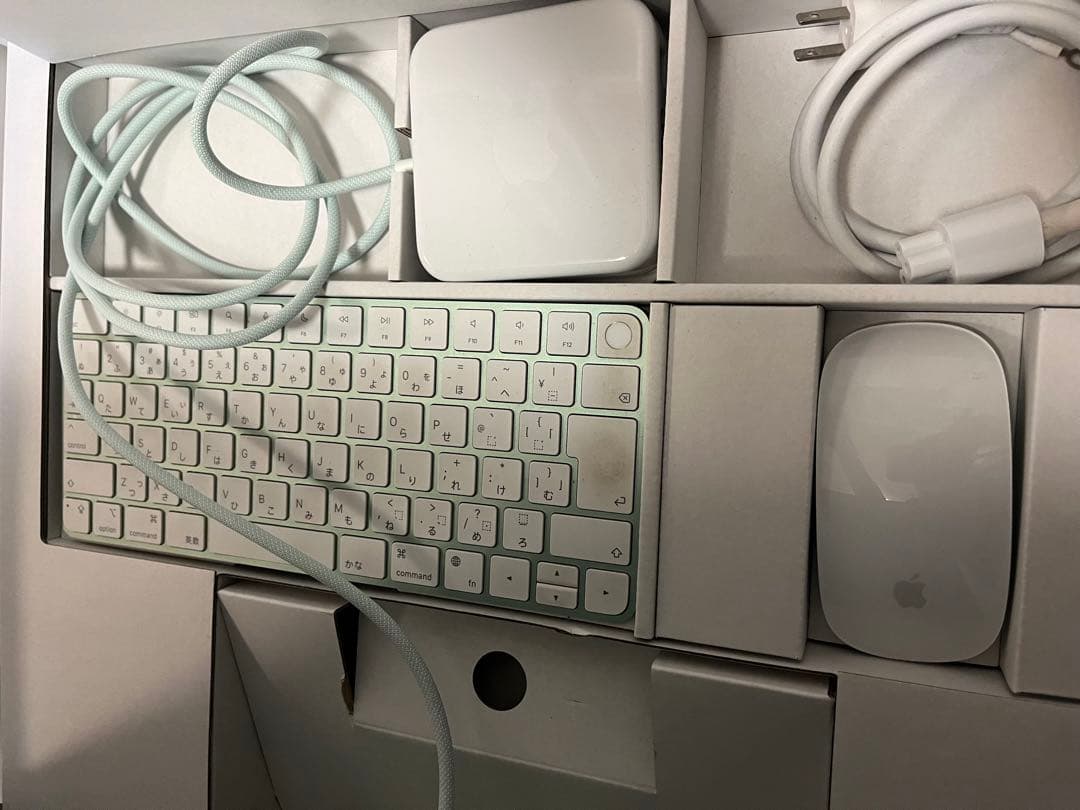 値下iMac Green 24inch 8コアCPU 8GB 512GB SSD